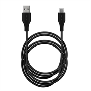 Cable de carga y sincronización Puro USB-A / USB-C - 2 m - Negro