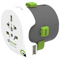 Q2Power QDAPTER Universal USB World Travel Adapter - 10A