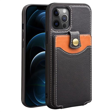 Funda de Cuero Qialino Smart View para Huawei P30 Pro - Negro