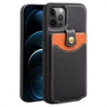 Funda de Cuero Qialino Smart View para Huawei P30 Pro - Negro