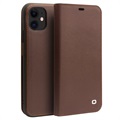 Funda de Cuero Qialino Classic para iPhone 11 - Café