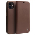 Funda de Cuero Qialino Classic para iPhone 11 - Café