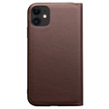 Funda de Cuero Qialino Classic para iPhone 11 - Café