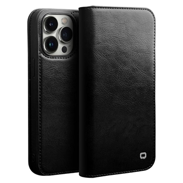 Qialino Classic Samsung Galaxy Note10 Wallet Leather Case - Black