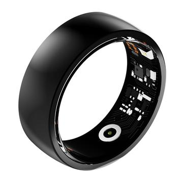 R09M Smart Ring para el control de la salud - Tamaño: 17.8mm - Negro