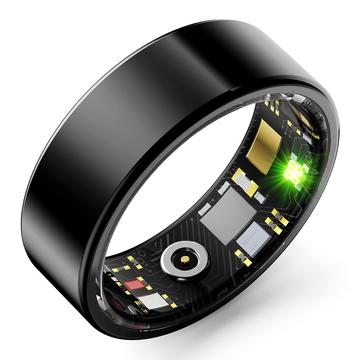 R11M Elegante Anillo Inteligente - Tamaño: 10/19.8mm - Negro