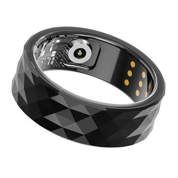 Smart Ring impermeable R12M - Tamaño: 17.8mm - Negro