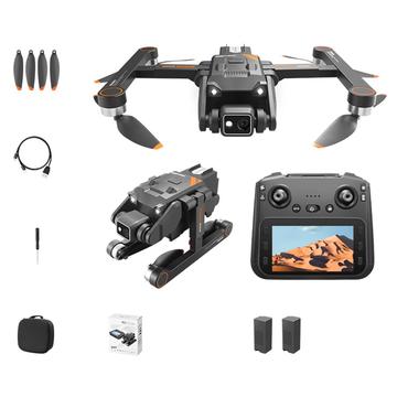 RG700PRO Drone de doble cámara con motor sin escobillas, fotografía 4K HD y 2 baterías