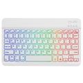 RGB-030 Teclado Bluetooth inalámbrico de 10 pulgadas con retroiluminación RGB - US Layout