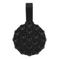 RK-X18/19 Soporte de silicona para teléfono con ventosa en forma de corazón - Soporte desmontable de doble cara - Negro