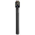 RK-X40W Selfie Stick Ultra Bluetooth con Screen Mirroring y soporte de apertura automática - Negro