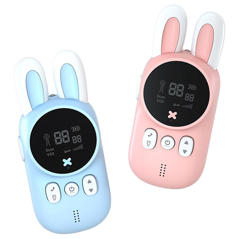 Walkie Talkies para Niños en Forma de Conejo XJ11