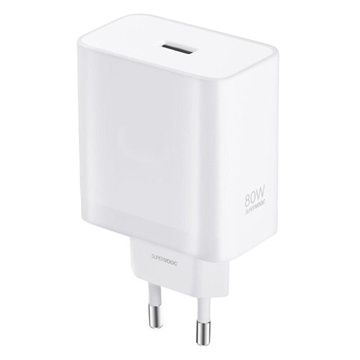 Realme 80W SuperVooc Cargador USB-A VCB8OAEH - Blanco