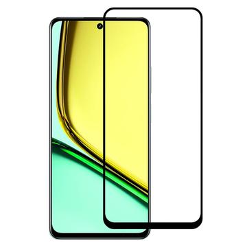 Protector de Pantalla de Cristal Templado para Realme C67 - Borde Negro