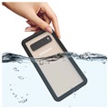 Redpepper IP68 Samsung Galaxy S10 5G Waterproof Case - Black / Clear