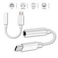 Reekin Adaptador USB-C / 3.5mm de alta calidad - Blanco