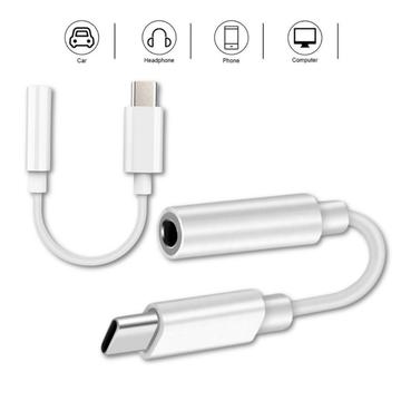 Reekin Adaptador USB-C / 3.5mm de alta calidad - Blanco