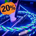 Reekin LED flotante RGB Cable MicroUSB - 1m, 2A