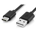 Reekin Cable de carga USB 2.0 / USB-C para Nintendo Switch - 2m - Negro