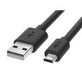 Reekin Cable USB-A / MicroUSB - 2m - Negro