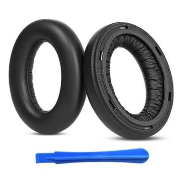 Almohadillas de repuesto para Sennheiser Momentum 4 - con herramienta de instalación - Negro