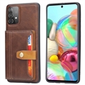 Funda con Cartera Retro Style para Samsung Galaxy A53 5G - Marrón