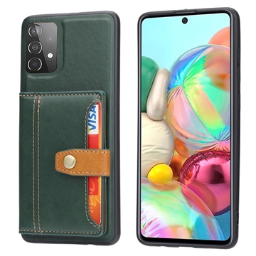 Funda con Cartera Retro Style para Samsung Galaxy A53 5G - Verde