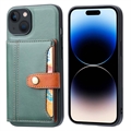Funda con Cartera Retro Style para iPhone 15