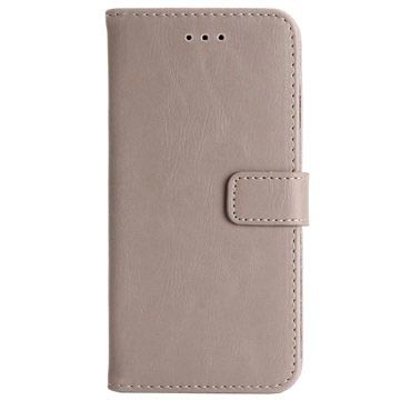 Funda Retro para iPhone 7 - Estilo Cartera - Beige