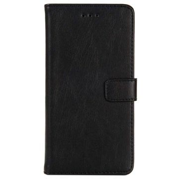 Funda Retro para Huawei P9 Lite - Estilo Cartera - Negro