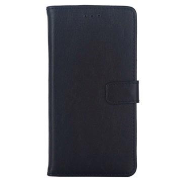 Funda Retro para Samsung Galaxy A5 (2016) - Estilo Cartera - Negro