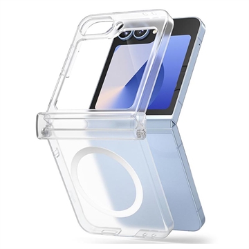 Funda magnética Ringke Slim Hinge Samsung Galaxy Z Flip6 - Transparente mate