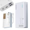 Romoss Sense 4S Pro 10000mAh/30W Power Bank - 2xUSB-A, USB-C - Blanco