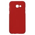 Carcasa Recubierta de Goma para Samsung Galaxy A5 (2017) - Rojo