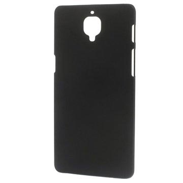 Carcasa Dura de Goma para OnePlus 3/3T - Negro