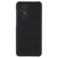 Carcasa de Plástico Engomado para Samsung Galaxy A23 - Negro