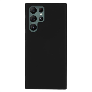 Carcasa de Plástico Engomado para Google Pixel 4 XL - Negro