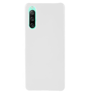 Carcasa de Plástico Engomado para Google Pixel 4 XL - Negro