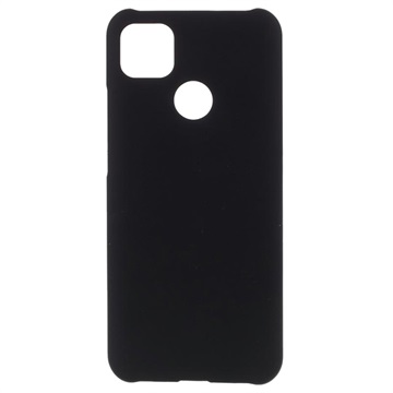 Carcasa de Plástico Engomado para Google Pixel 4 XL - Negro