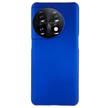 Carcasa de Plástico Engomado para OnePlus 11 - Azul