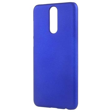 Carcasa de Plástico Engomado para Huawei Mate 10 Lite - Azul Oscuro