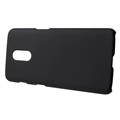 Carcasa de Plástico Engomado para OnePlus 6T - Negro