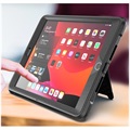 Carcasa Híbrida Rugged para iPad 10.2 con Soporte - Negro