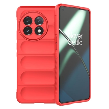Carcasa de TPU Rugged para OnePlus 11 - Rojo