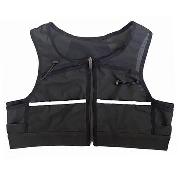 Chaleco de running con bolsillos y líneas reflectantes - Talla mediana