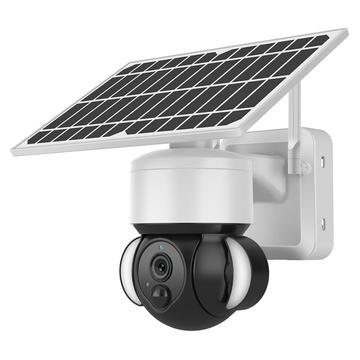 S518 Cámara de seguridad PTZ para exteriores alimentada por energía solar - 3MP WiFi