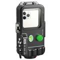 Sea Frogs SF-PH-01-PRO Funda estanca universal para teléfono - 40m, IPX8 - Negro