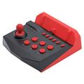 SM319 Para Nintendo Switch / Switch Lite Arcade Game Joystick Control Station con Función Turbo - Negro+Rojo