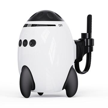 SR10 Cohete Portátil Cochecito de Bebé con Nanas - Blanco