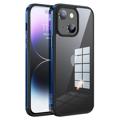 Funda Híbrida Sulada Minrui para iPhone 14 Plus - Azul Oscuro